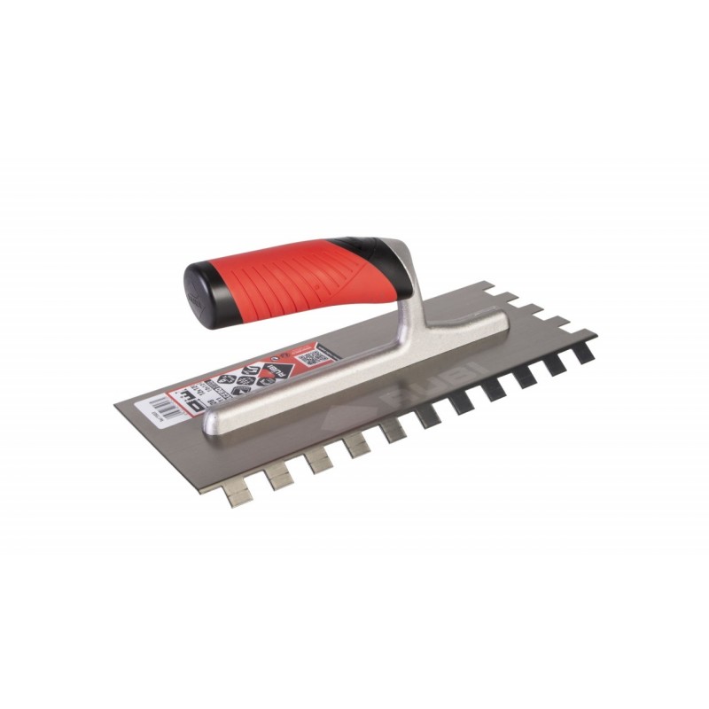 Gletiera dintata MRA 45° cu maner Rubiflex 28cm, 12mm - RUBI-75923