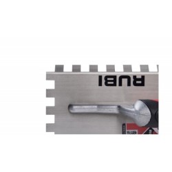 Gletiera dintata MRA 45° cu maner Rubiflex 28cm, 12mm - RUBI-75923
