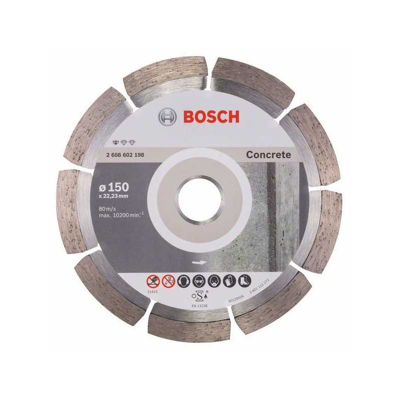 Bosch Disc diamantat Standard for Concrete 150x22.23x2x10mm