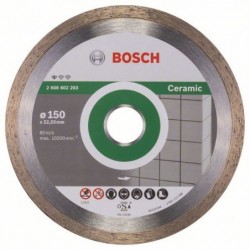 Bosch Disc diamantat Standard for Ceramic 150x22.23x1.6x7mm