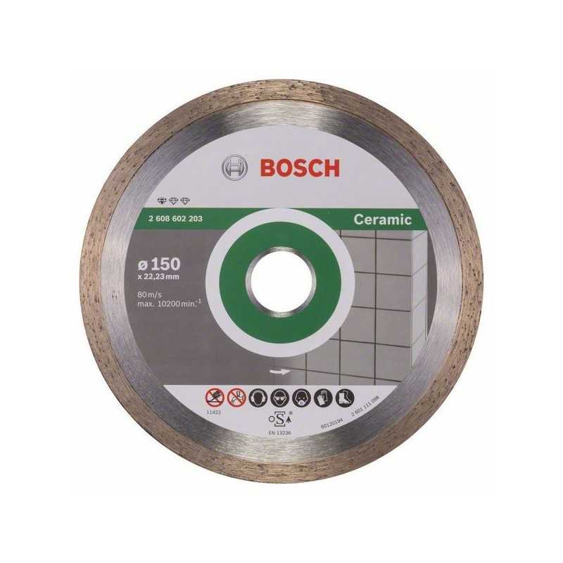 Bosch Disc diamantat Standard for Ceramic 150x22.23x1.6x7mm