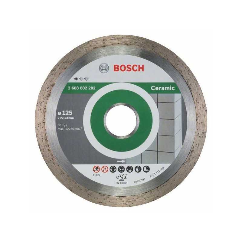 Bosch Disc diamantat Standard for Ceramic 125x22,23x1.6x7mm