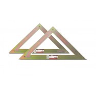 Rigla / echer cromat - 24” (60 cm) - RUBI-60993