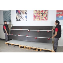 Sistem de transport cu ventuze pt. placi de dimensiuni mari, 320cm, 60kg, Slim Easy Trans - RUBI-18910
