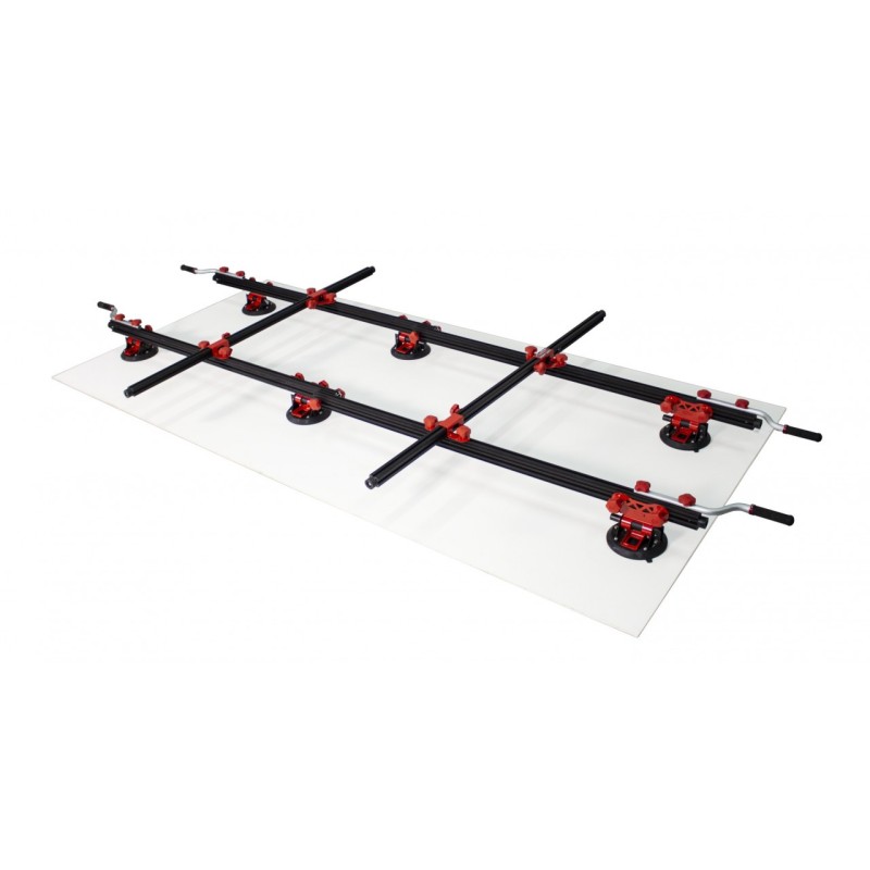 Sistem de transport HEAVY DUTY cu ventuze cu vacuum pt. placi mari, 320cm, 140kg, Slab Trans Heavy Duty - RUBI-18936