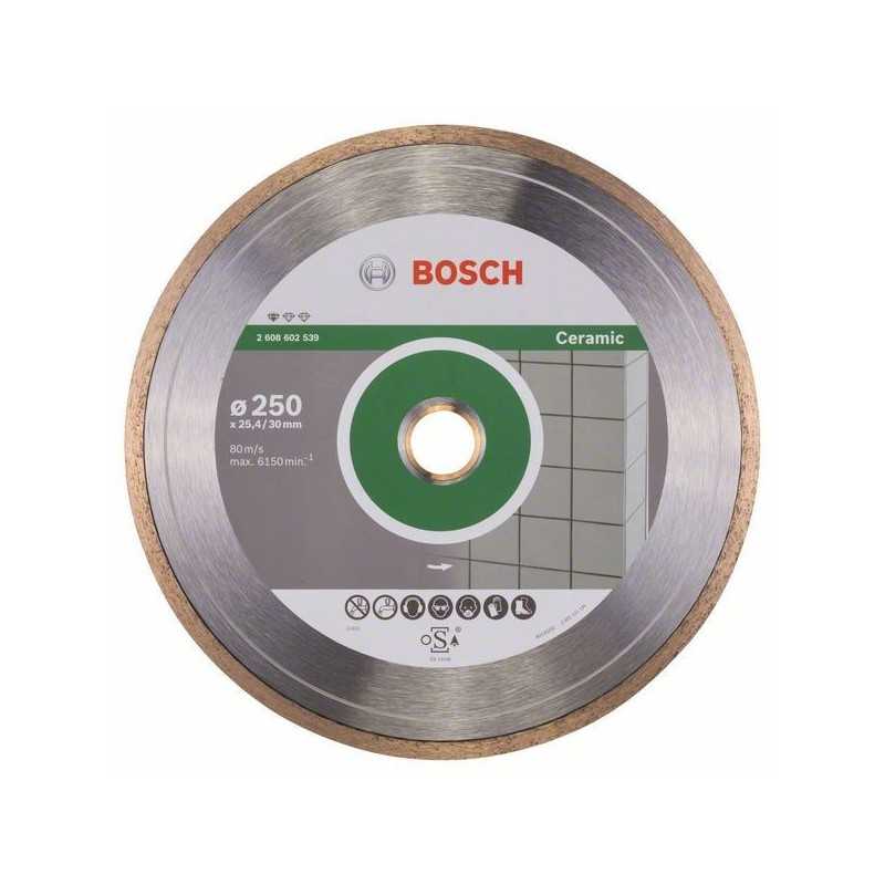 Bosch Disc diamantat Standard pentru ceramica 250 x30+25,40x1.6x7mm