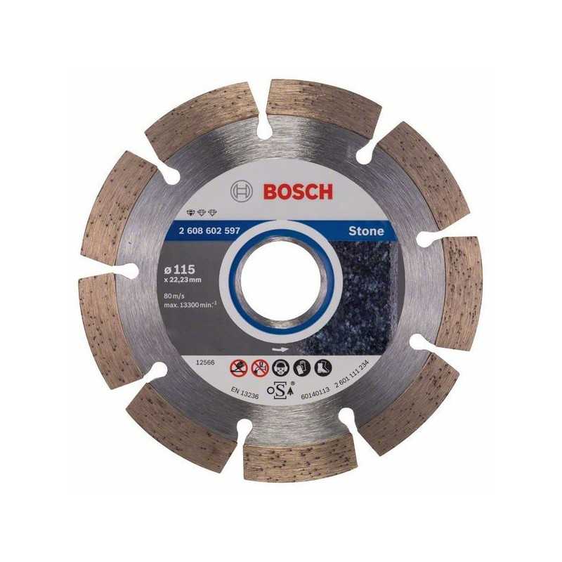 Bosch Disc diamantat Standard for Stone 115x22,23x1.6x10mm