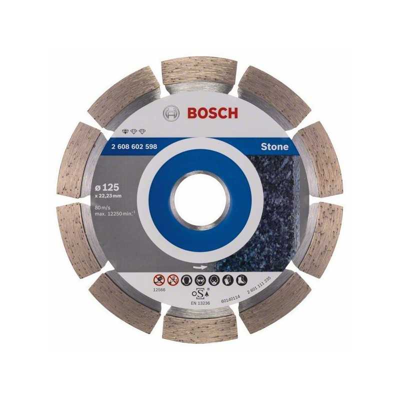 Bosch Disc diamantat Standard for Stone 125x22,23x1.6x10mm