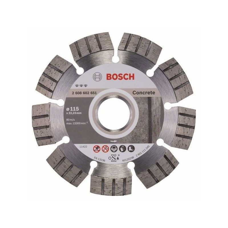 Bosch Disc diamantat Best for Concrete 115x22.23x2.2x12mm