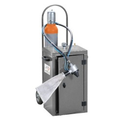 Masina de sablat cu recuperarea abrazivului - CX.ABRA-Mobile