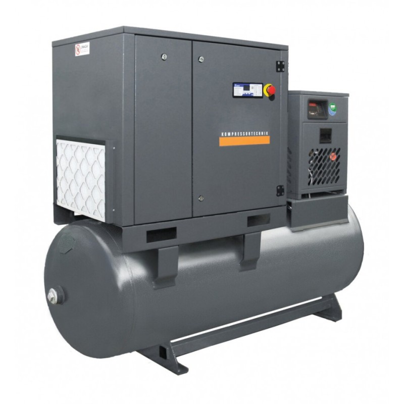 Compresor de aer profesional cu surub - 15 kW, 2250 L/min, 8 bari - Rezervor 500 Litri - WLT-15/500-P-COMBO-8bar Compresor de aer profesional cu surub - 15 kW, 2250 L/min, 8 bari - Rezervor 500 Litri - WLT-15/500-P-COMBO-8bar