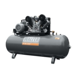 Compresor de aer profesional cu piston - 7.5kW, 1400 L/min, 10bari - Rezervor 500 Litri - WLT-PROG-1400-7.5/500