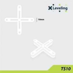 Distantiere ( Cruciulite ) pt. placi - gresie si faianta - Rost 10 mm - 250 buc - XLEV-TS10-250