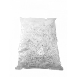 Distantiere tip T ( Teuri ) pt. placi - gresie si faianta - Rost 10 mm - 250 buc - XLEV-TST10-250