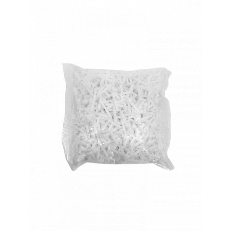 Distantiere tip T ( Teuri ) pt. placi - gresie si faianta - Rost 3 mm - 500 buc - XLEV-TST3-500