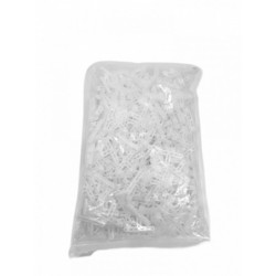 Distantiere tip T ( Teuri ) pt. placi - gresie si faianta - Rost 6 mm - 250 buc - XLEV-TST6-250