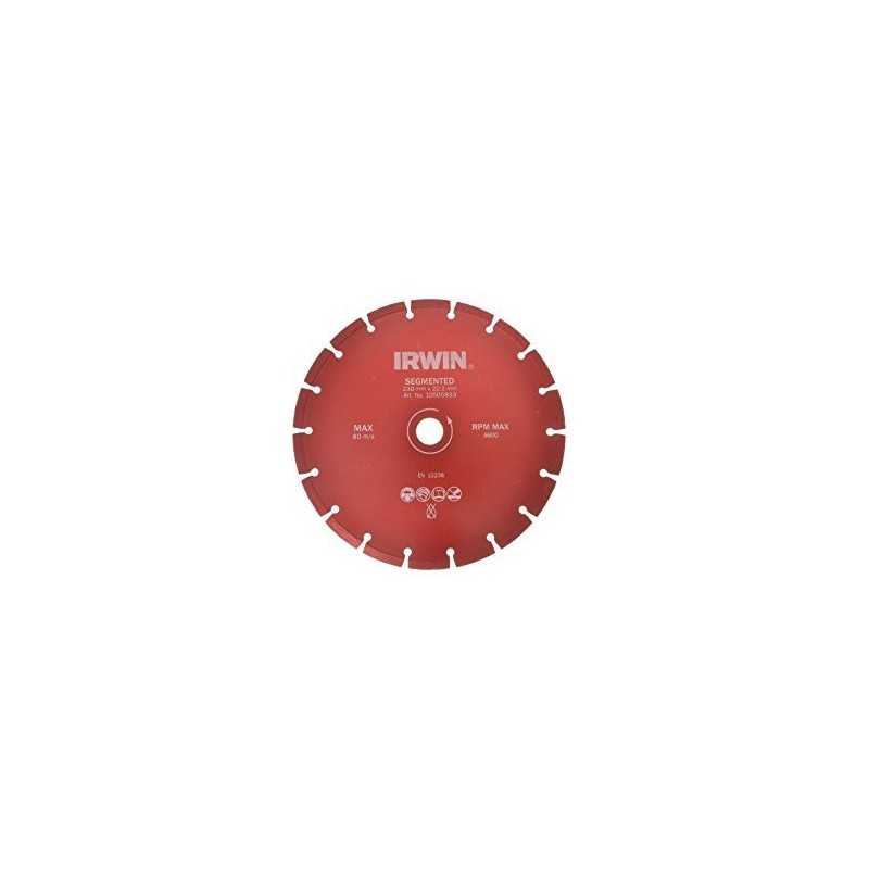 Irwin Disc diamantat laser segmentat, beton, 22.2x115mm
