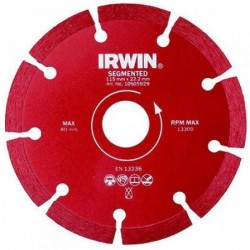 Irwin Disc diamantat laser segmentat, beton, 22.2x125mm