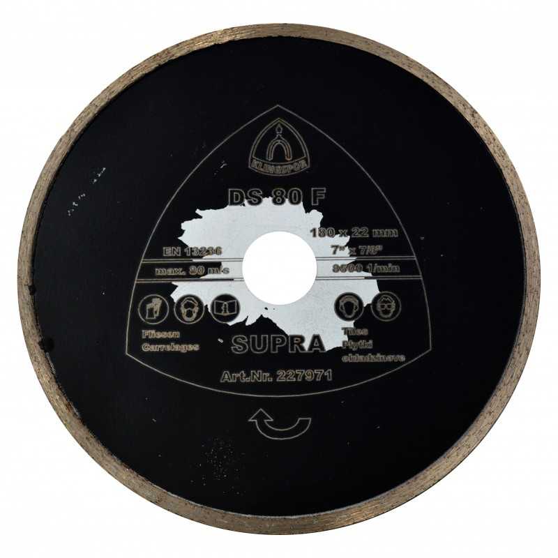 Disc diamantat ceramica SUPRA DS 80 F 180x25.4
