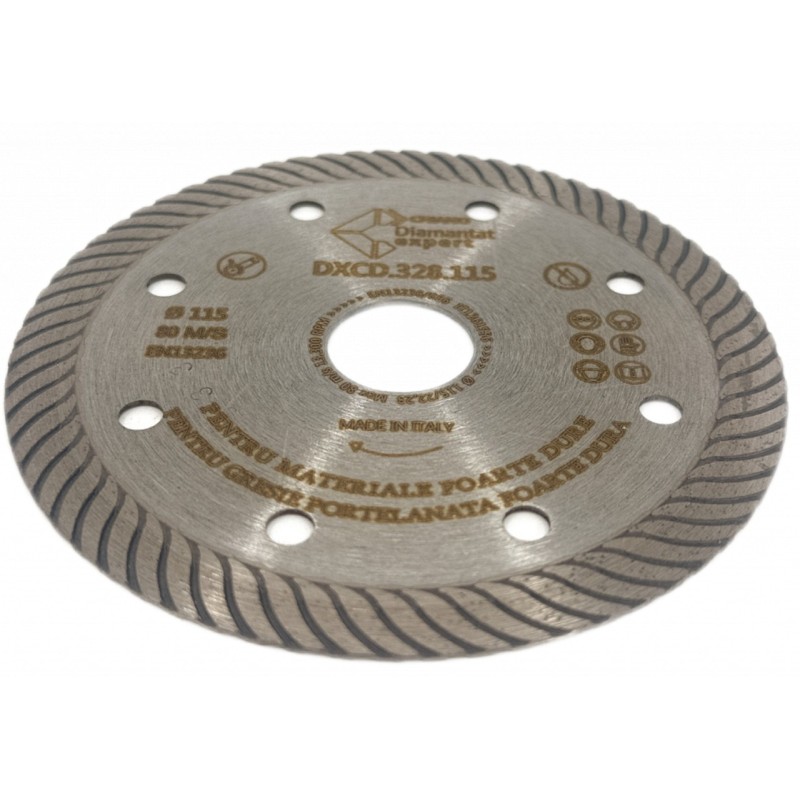 Disc DiamantatExpert pt. Portelan dur, Placi ceramice dure 115x22.2 (mm) Ultra Premium - DXCD.CD.328.115