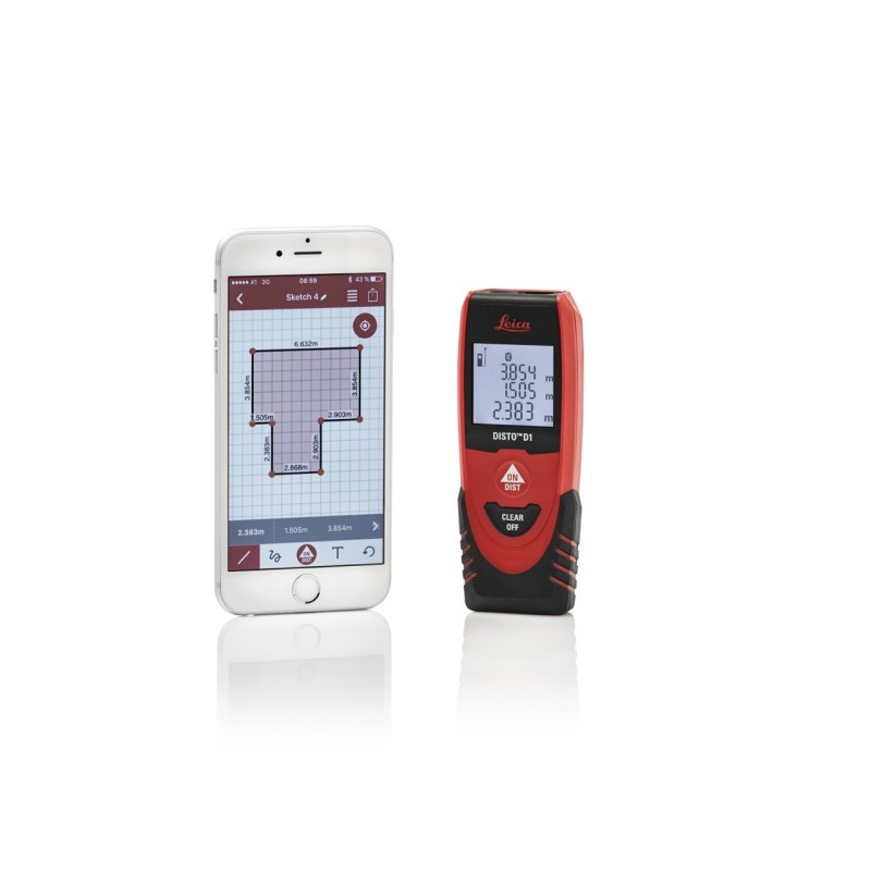 Telemetru cu laser 40m, Disto D1 - Leica-843418