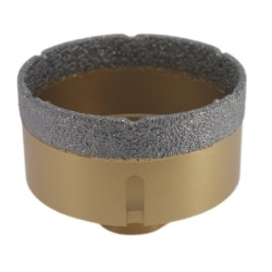 Carota diamantata pt. gresie portelanata & piatra - diam. 82mm - Premium - DXDY.GOLDrill.82