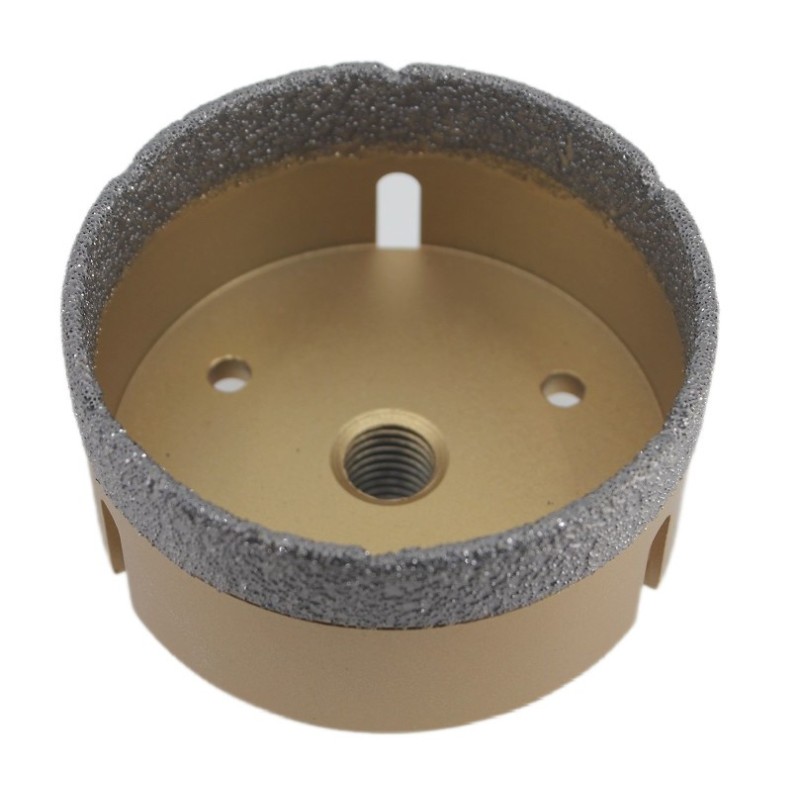 Carota diamantata pt. gresie portelanata & piatra - diam. 82mm - Premium - DXDY.GOLDrill.82