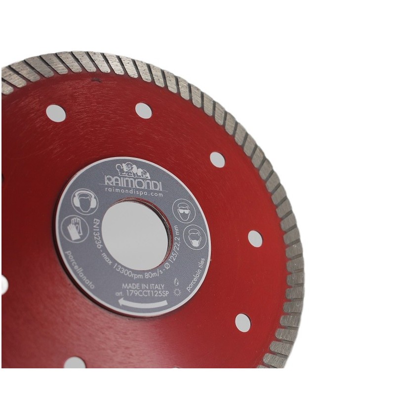 Disc diamantat pt. gresie, faianta, placi 125mm - Raimondi-179CCT125SP
