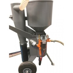 Masina de sablat PROFESIONALA cu recuperarea abrazivului - CX.ABRA-JuniorCompact