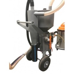 Masina de sablat PROFESIONALA cu recuperarea abrazivului - CX.ABRA-JuniorCompact