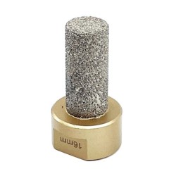 Freza tip deget pt. frezari in gresie portelanata si piatra - diametrul 16mm, lungime 35mm - prindere M14 - DXDY.GOLD.Finger.D16