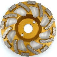 Cupa diamantata segment tip ventilator - Beton/Abrazive 125x22.2mm Premium - DXDY.PSCC.125