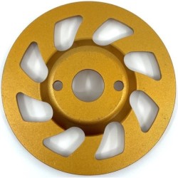 Cupa diamantata segment tip ventilator - Beton/Abrazive 125x22.2mm Premium - DXDY.PSCC.125