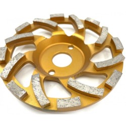 Cupa diamantata segment tip ventilator - Beton/Abrazive 125x22.2mm Premium - DXDY.PSCC.125