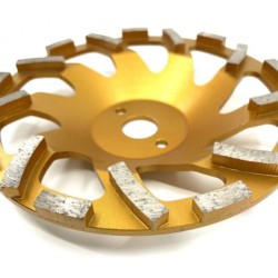 Cupa diamantata segment tip ventilator - Beton/Abrazive 180x22.2mm Premium - DXDY.PSCC.180