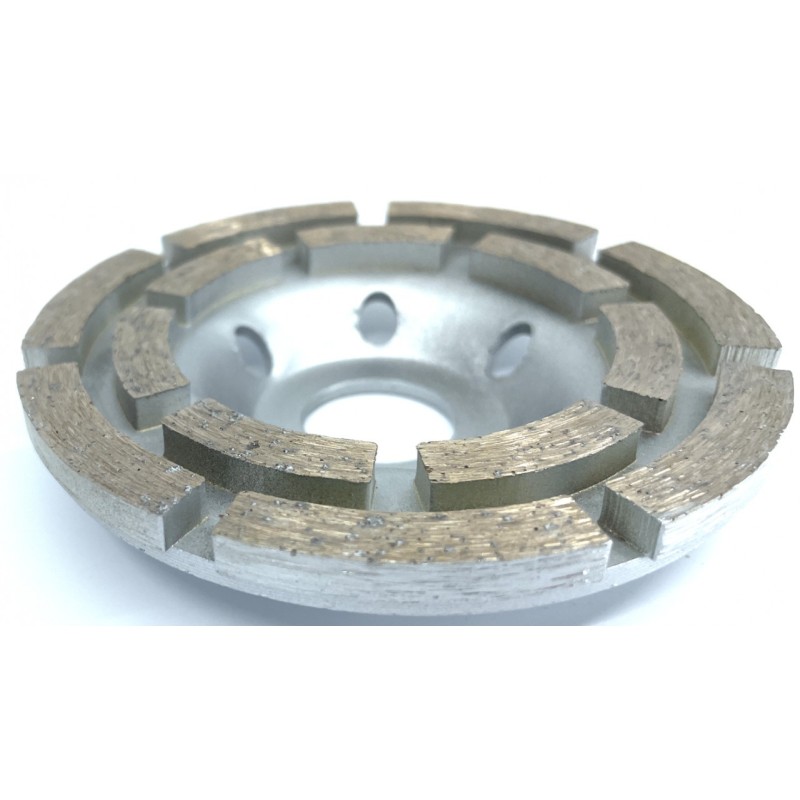 Cupa diamantata rand dublu diamant - Beton/Abrazive 100x22.2mm Profesional Standard - DXDY.SDCC.100