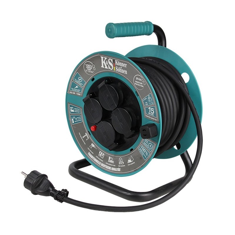 Prelungitor Rola 15m Cablu - KS-CR-15M