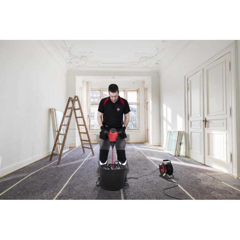 Mixer / amestecator pt. adezivi / mortar 1800W, Profesional, RUBIMIX-9 SUPERTORQUE 230V 50-60 Hz. cu valiza de transport - RUBI-