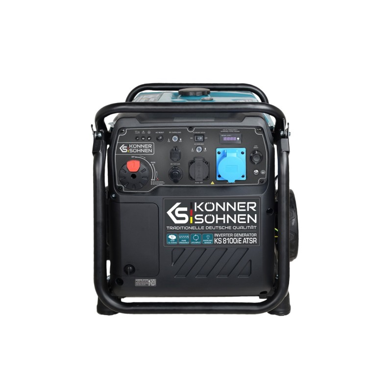 Generator de curent 8 kW inverter - benzina - Konner & Sohnen - KS-8100iE-ATSR