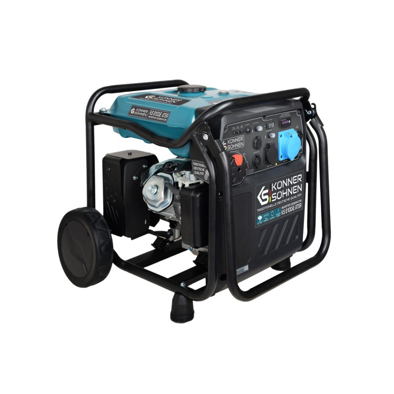 Generator de curent 8 kW inverter - benzina - Konner & Sohnen - KS-8100iE-ATSR