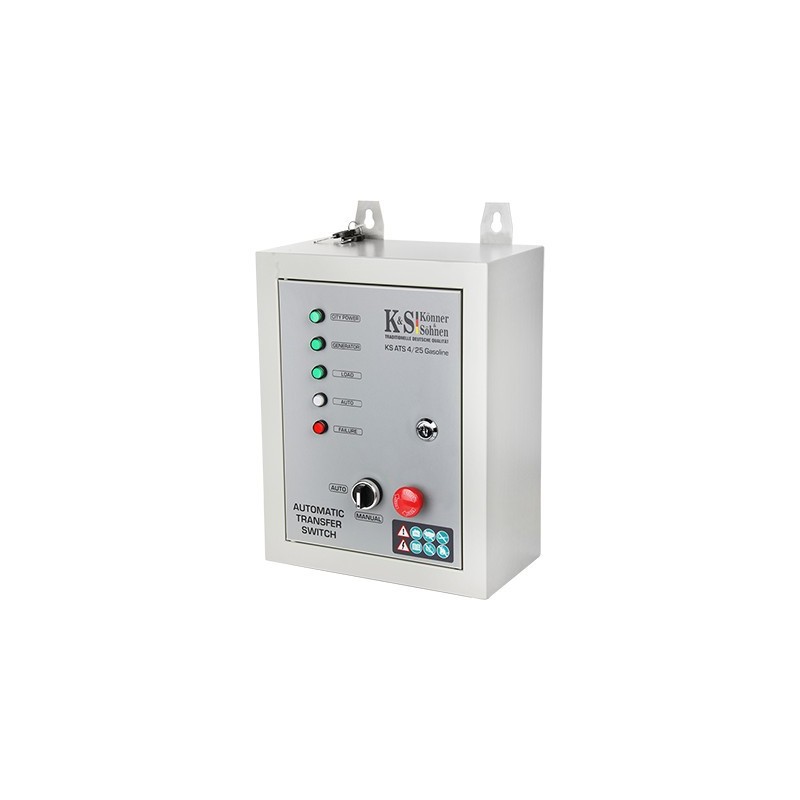 Panou de automatizare pt. Generatoarele Inverter Konner & Sohnen (conector 8pini) - KS-ATS-4/25-GAS