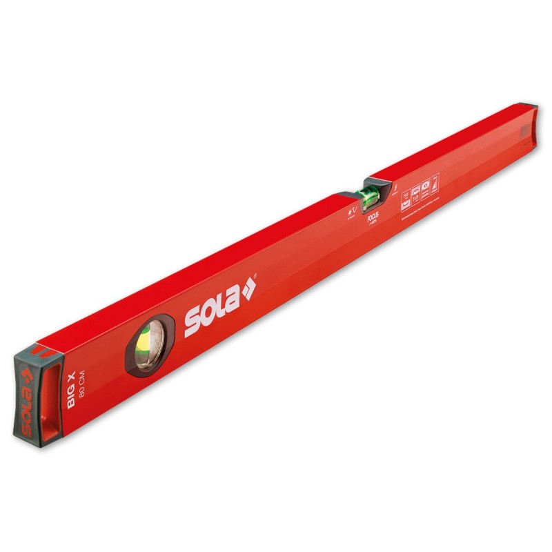 Nivelă cu bula ( Boloboc ) cu profil tubular BIG X, 30cm - Sola-01370301
