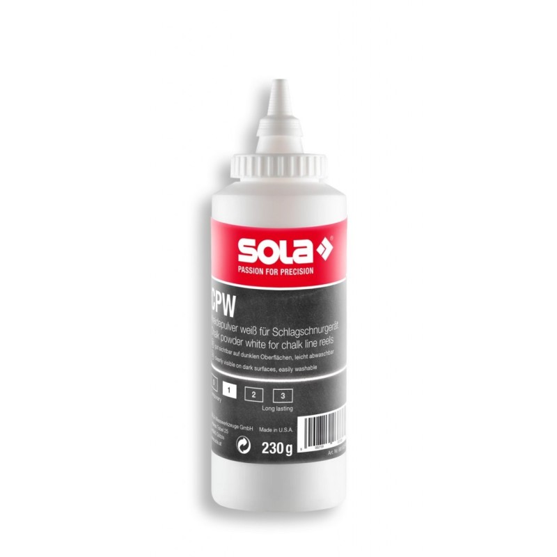 Creta de marcare pt. aparate de trasare cu sfoara, alb CPW, 230gr - Sola-66152501