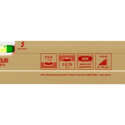 Nivelă cu bula ( Boloboc ) cu profil tubular, 80cm AZ 3 80 - Sola-01169101