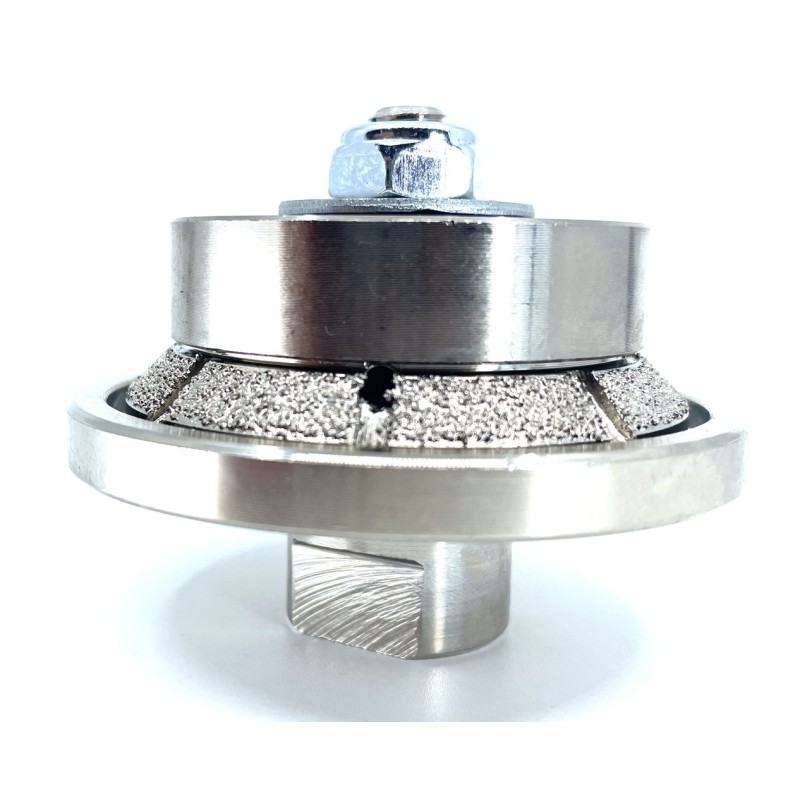 Freza Diamantata Bizot 45 grade - Inaltime 5mm pt. Marmura, Granit si Gresie - DXDY.BVL.H5D65