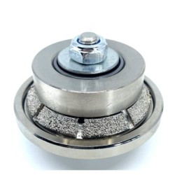 Freza Diamantata Bizot 45 grade - Inaltime 5mm pt. Marmura, Granit si Gresie - DXDY.BVL.H5D65