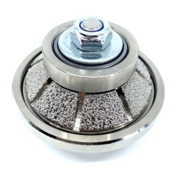 Freza Diamantata Bizot 45 grade - Inaltime 10mm pt. Marmura, Granit si Gresie - DXDY.BVL.H10D65