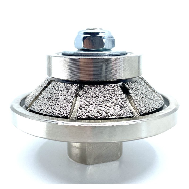 Freza Diamantata Bizot 45 grade - Inaltime 10mm pt. Marmura, Granit si Gresie - DXDY.BVL.H10D65