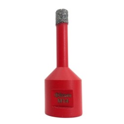 Carota diamantata pt. gresie portelanata & piatra - diam. 8mm -cu ceara- Profesional Standard - DXDY.REDrill.08