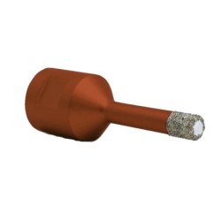 Carota diamantata pt. gresie portelanata & piatra - diam. 10mm -cu ceara- Profesional Standard - DXDY.REDrill.10